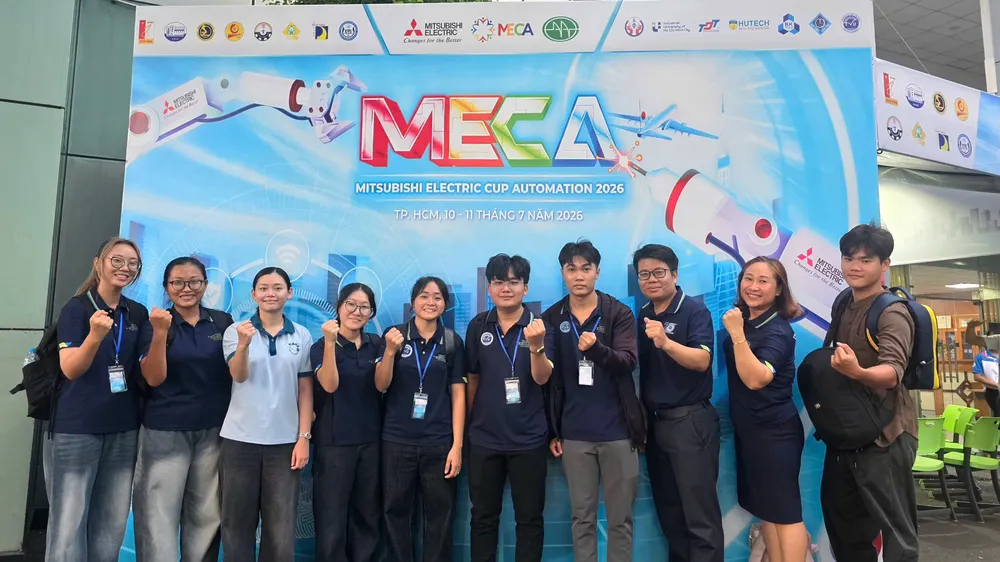 Sinh viên Đại học Trà Vinh đoạt Giải Ba cuộc thi MECA 2026