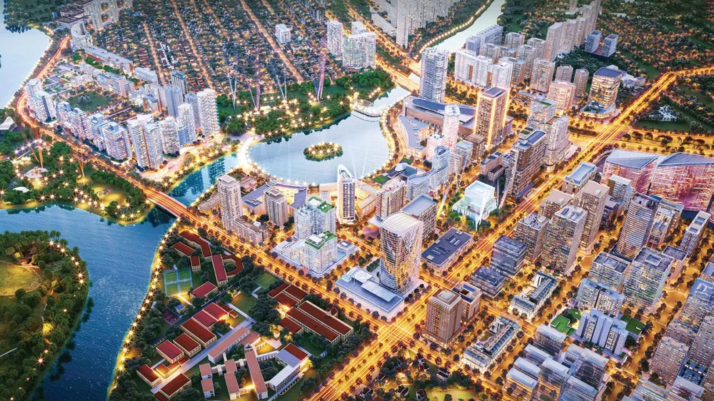 Phối cảnh đô thị Phú Mỹ Hưng giai đoạn 2.0