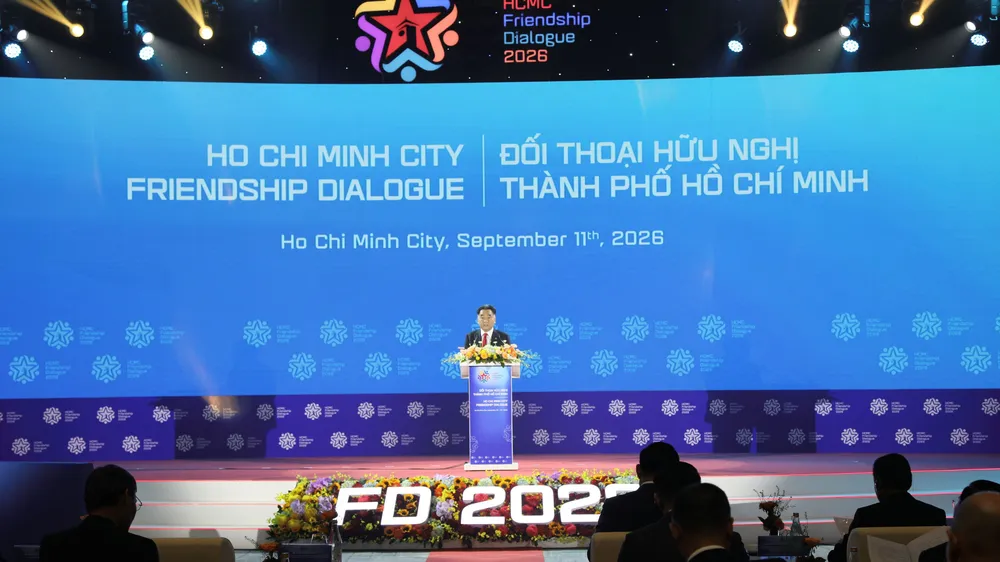 Ông Nguyễn Lộc Hà, Phó Chủ tịch Thường trực Uỷ ban Nhân dân TPHCM phát biểu chỉ đạo tại Hội nghị
