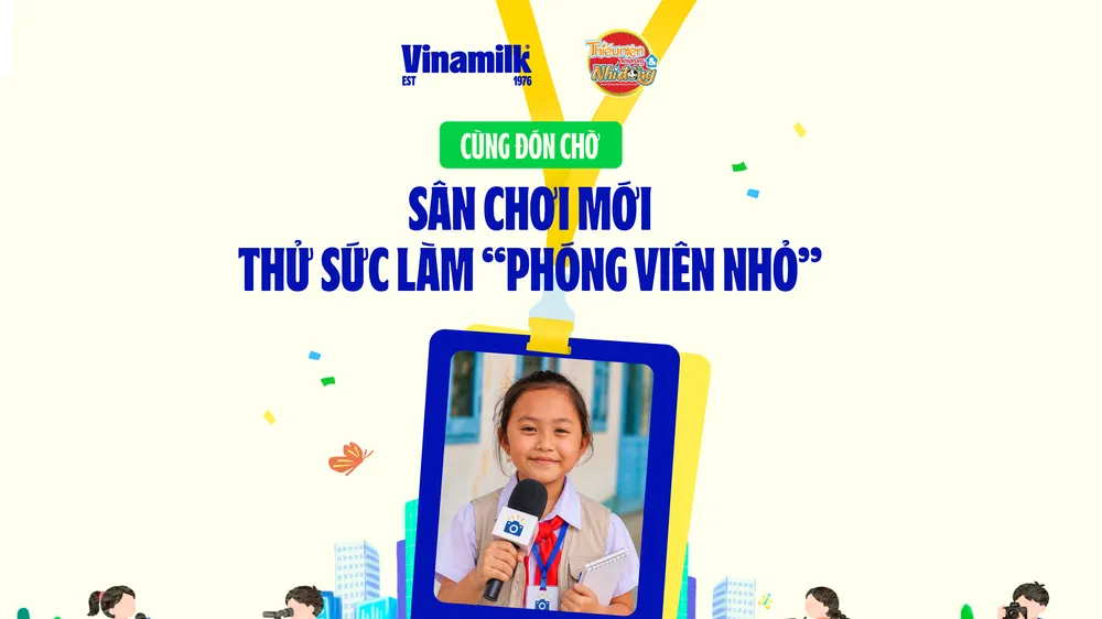Cuộc thi “Chúng em làm phóng viên nhỏ năm 2026” dành cho học sinh tiểu học và THCS trên toàn quốc chính thức nhận bài từ ngày 1-10 đến 15-12-2026 (Ảnh minh họa có sử dụng AI)