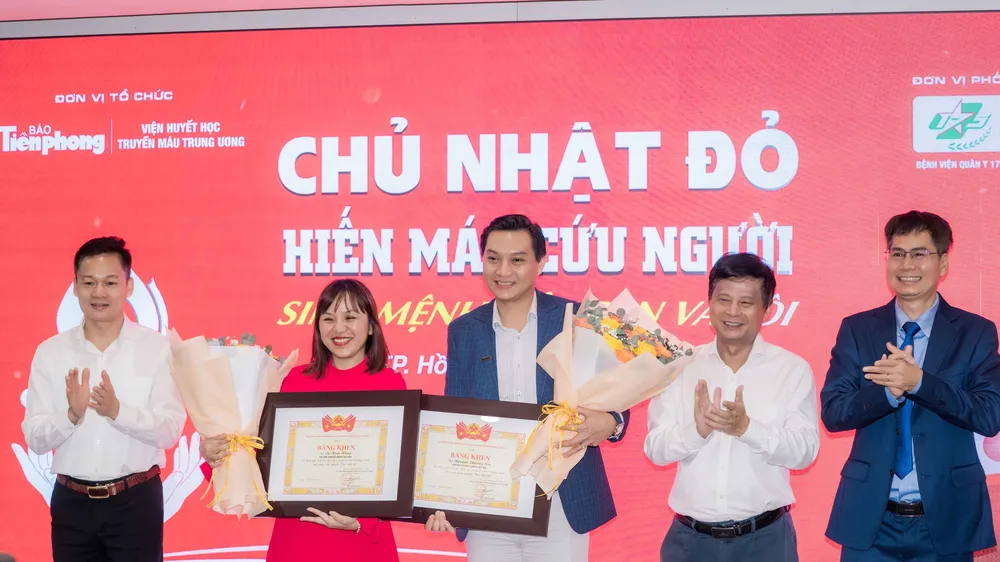 Chương trình Chủ Nhật Đỏ 2026 thu hút hơn 600 người tham gia tại TP.HCM, tiếp nhận gần 400 đơn vị máu