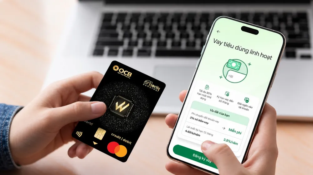 Giải pháp vay tiêu dùng linh hoạt FlexFund dành cho chủ thẻ OCB