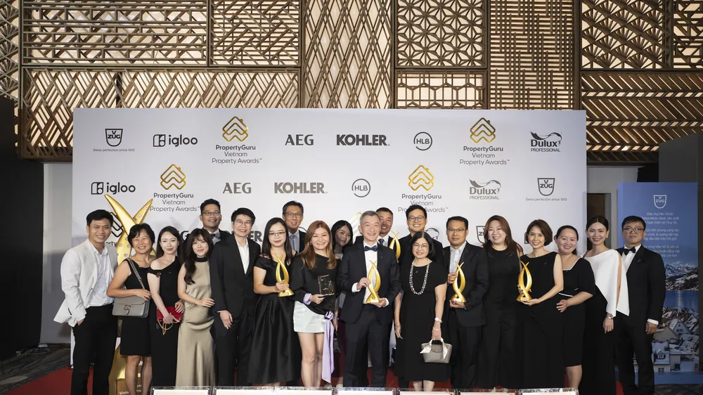 Đội ngũ CLD (Việt Nam) tự hào đánh dấu cột mốc hơn 100 giải thưởng PropertyGuru trong khu vực