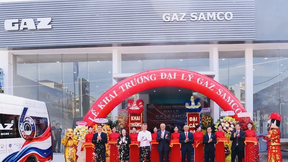 Nghi thức khai trương đại lý GAZ SAMCO 3S tại TPHCM