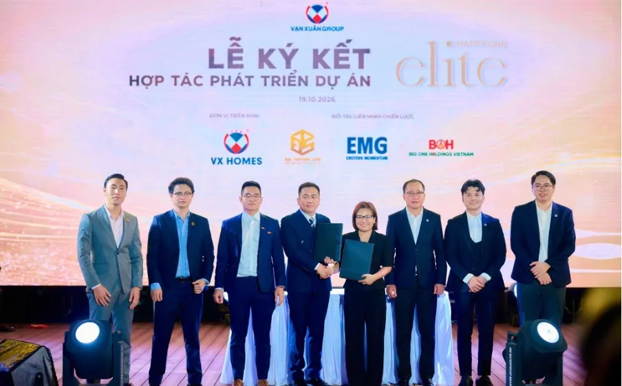 Liên minh Động Lực Phương Đông – Đại Trường Sơn – Big One Holdings đồng hành phân phối dự án Happy One Elite