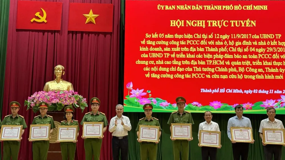 Thực hiện tốt công tác PCCC đảm bảo an ninh trật tự ở TPHCM
