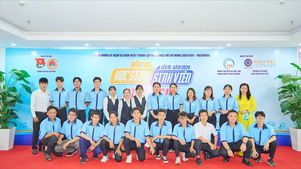 TPHCM khai mạc Hội thi "Học sinh, sinh viên giỏi nghề" lần thứ 15