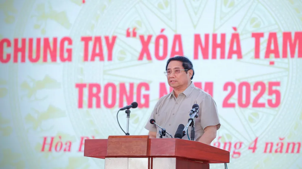 Thủ tướng Phạm Minh Chính phát động phong trào “Xóa nhà tạm, nhà dột nát” trên cả nước