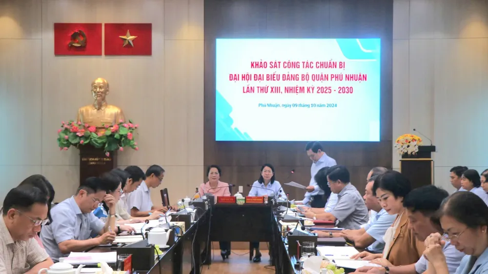 Quang cảnh buổi khảo sát