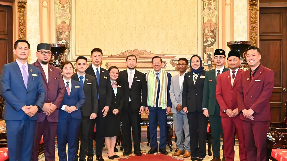 Chủ tịch UBND TPHCM Phan Văn Mãi tiếp đoàn đại biểu Tàu Thanh niên Đông Nam Á - Nhật Bản năm 2024
