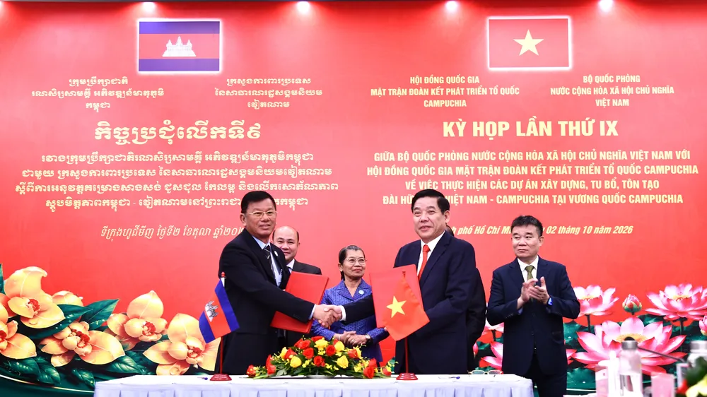 Việt Nam - Campuchia phối hợp xây dựng, tôn tạo các Đài Hữu nghị