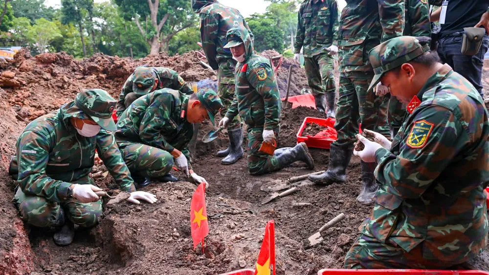 Ngày 14-10, TPHCM tổ chức truy điệu, an táng hài cốt liệt sĩ quy tập tại Công viên Lê Thị Riêng