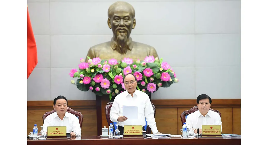 Thủ tướng Nguyễn Xuân Phúc yêu cầu quyết liệt hơn trong ứng phó biến đổi khí hậu