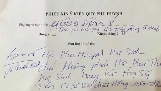 Có thể xóa bỏ quy định cho hội phụ huynh thu tiền? ​