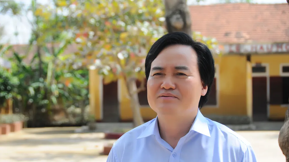 Bộ trưởng Bộ GD-ĐT Phùng Xuân Nhạ