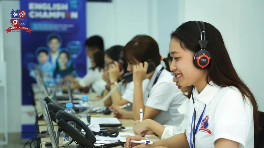 Thí sinh dự thi English Champion 2019