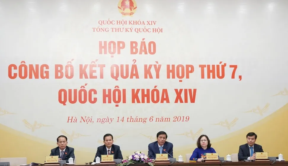 Họp báo bế mạc kỳ họp Quốc hội