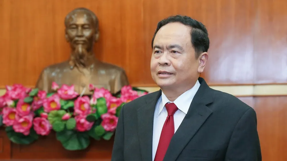 Chủ tịch Ủy ban Trung ương MTTQ Việt Nam Trần Thanh Mẫn