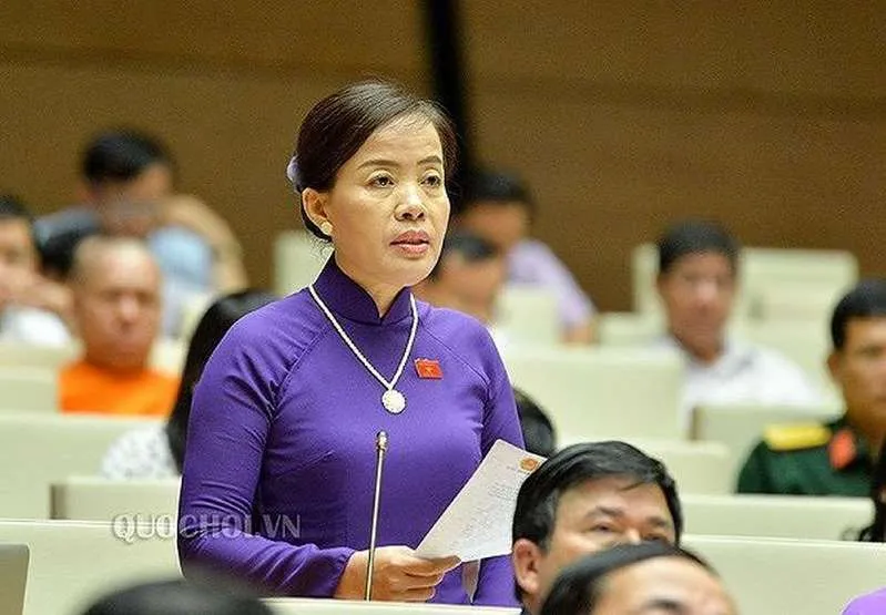 ĐB Nguyễn Thị Kim Thúy (Đà Nẵng). Ảnh: QUOCHOI
