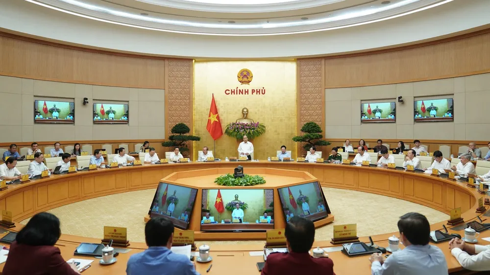 Chính phủ họp ngày 2-6. Ảnh: QUANG PHÚC