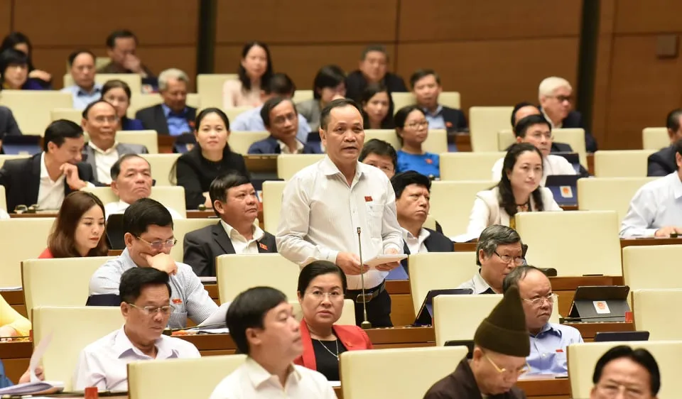 Quốc hội ngày 10-11. Ảnh: QUANG PHÚC