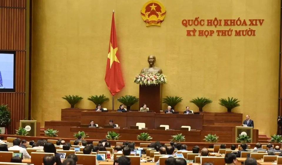 Quốc hội họp phiên toàn thể. Ảnh: QUANG PHÚC