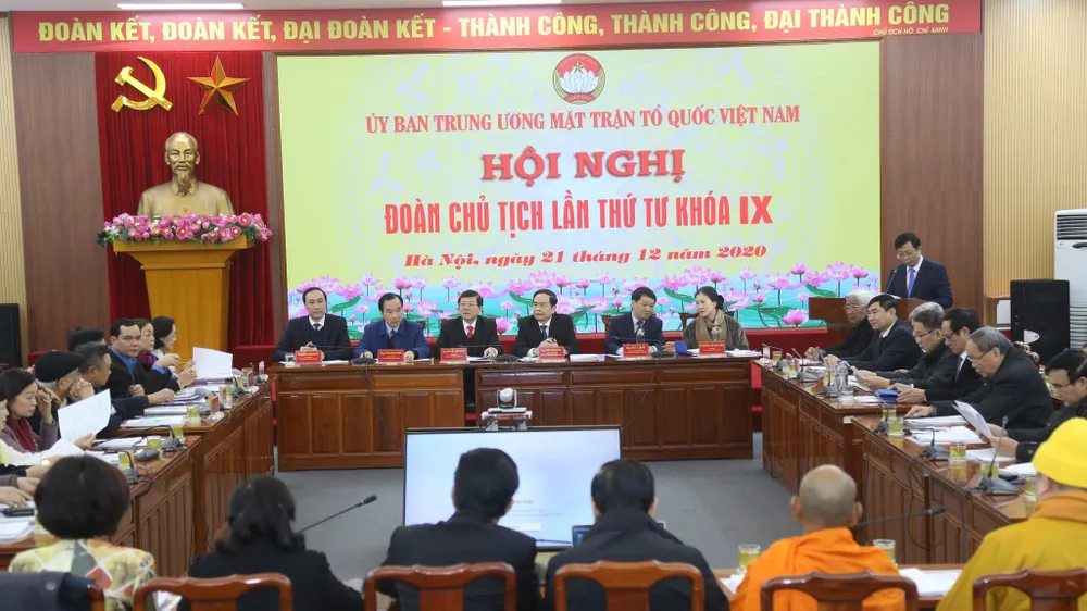 Năm 2021: Mặt trận sẽ giám sát cán bộ, đảng viên và công tác cán bộ