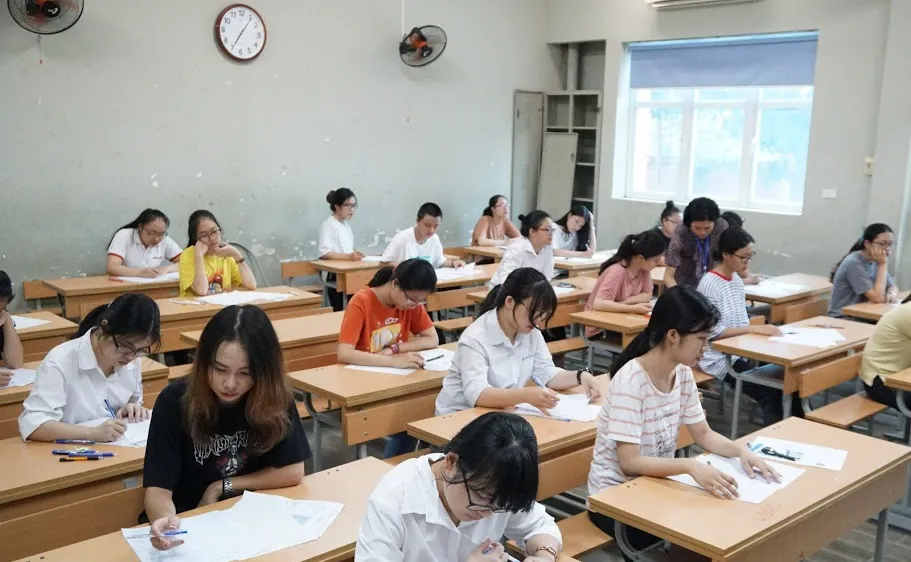 Học sinh tham dự kỳ thi tốt nghiệp THPT. Ảnh tư liệu: QUANG PHÚC
