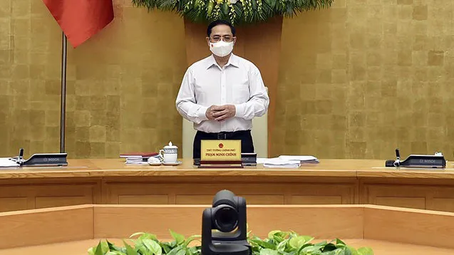 Họp Chính phủ thường kỳ, Thủ tướng Phạm Minh Chính yêu cầu: "Nghĩ thật, nói thật, làm thật, hiệu quả thật"
