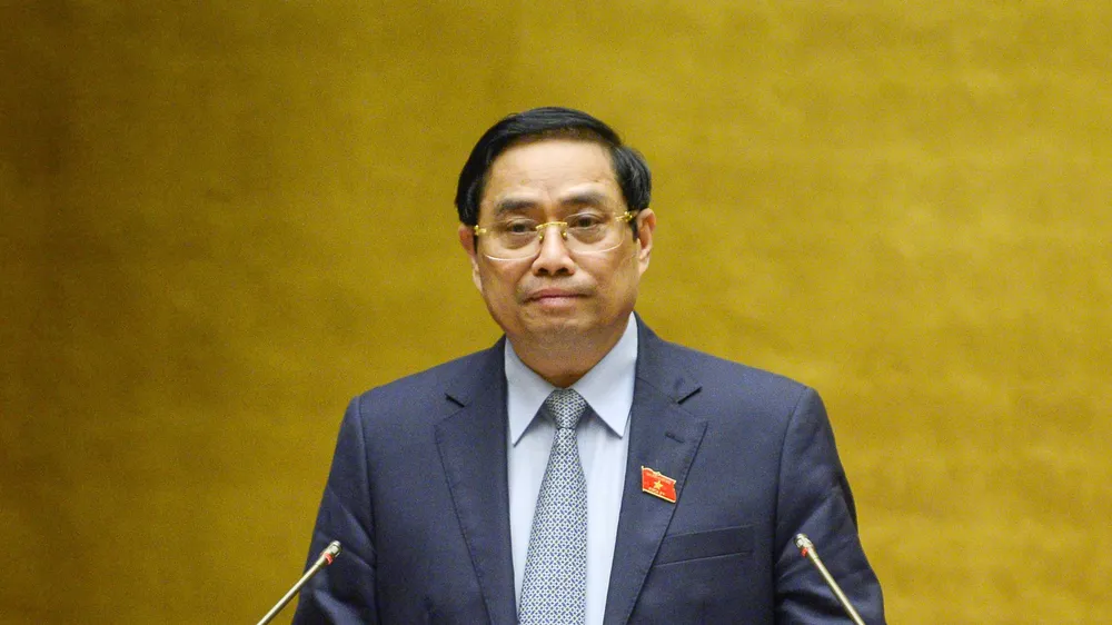 Thủ tướng Phạm Minh Chính. ẢNH: VIẾT CHUNG
