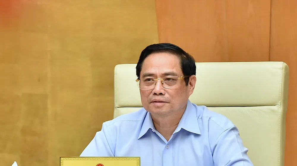 Thủ tướng Phạm Minh Chính. Ảnh: VIẾT CHUNG