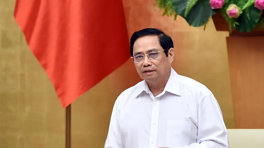 Thủ tướng Phạm Minh Chính. Ảnh: VIẾT CHUNG