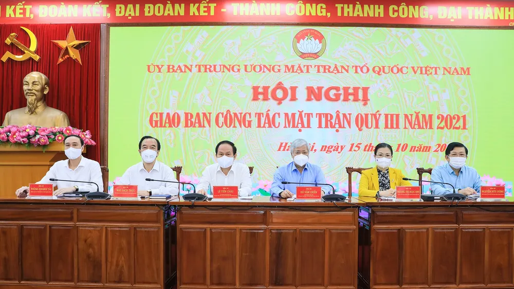 Hội nghị MTTQ ngày 15-10