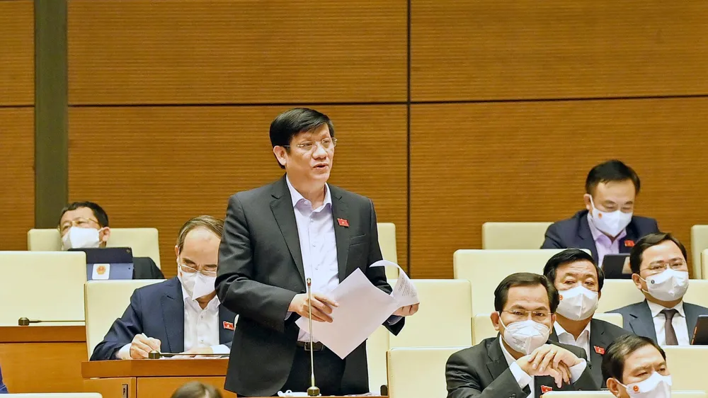  Bộ trưởng Bộ Y tế Nguyễn Thanh Long. Ảnh: QUANG PHÚC