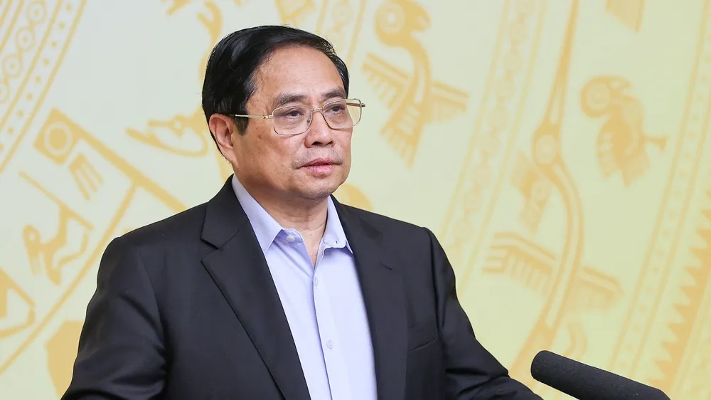Thủ tướng Phạm Minh Chính. ẢNH: VIẾT CHUNG