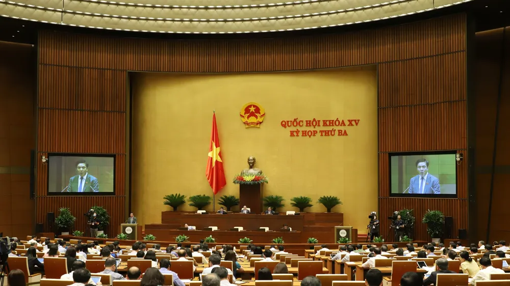 Quốc hội chiều 6-6: ẢNH: QUANG PHÚC