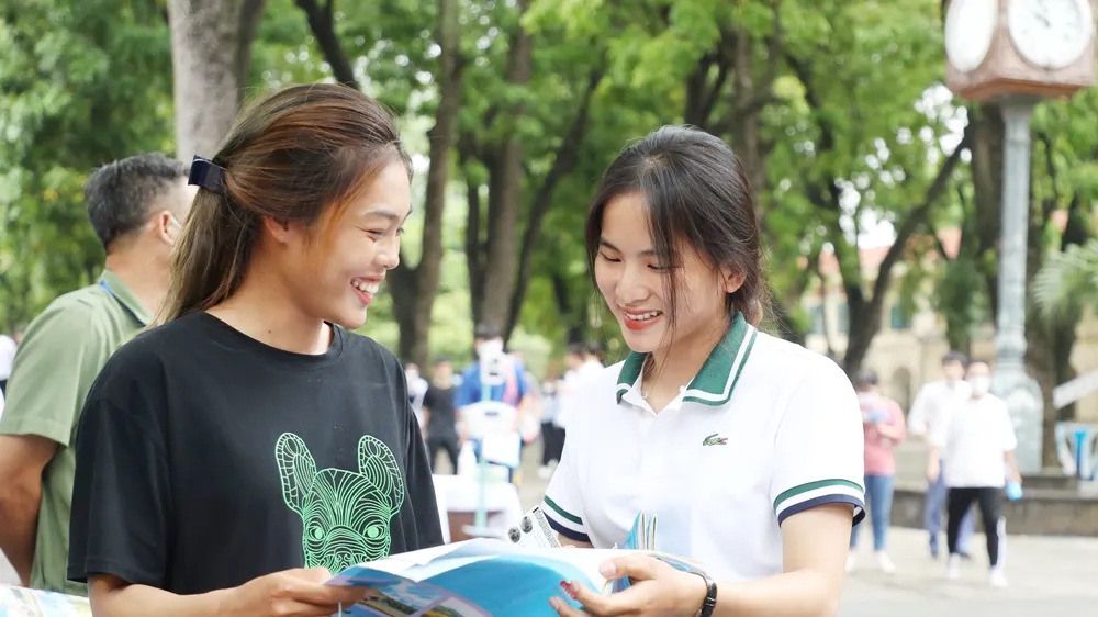 Thí sinh dự thi tốt nghiệp THPT 2022. Ảnh: QUANG PHÚC