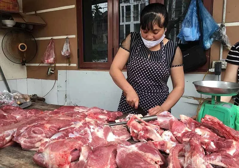 Giá thịt heo đang có xu hướng tăng cao thời gian gần đây