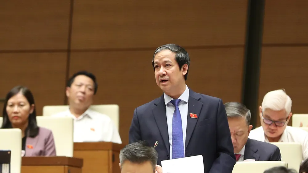 Quốc hội chiều 28-10: ẢNH: QUANG PHÚC
