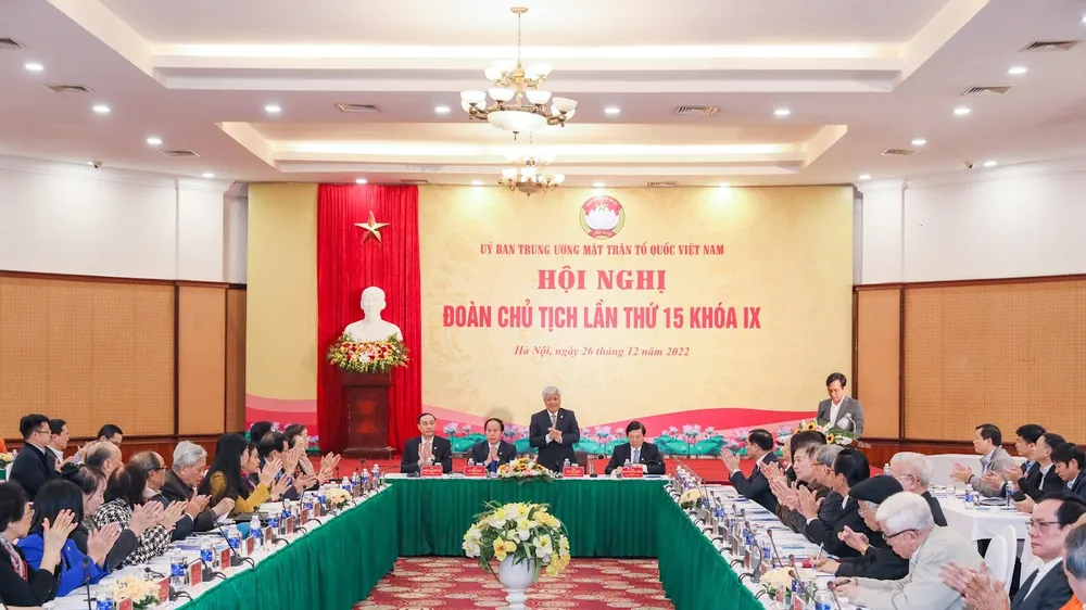  Hội nghị Đoàn Chủ tịch Ủy ban Trung ương MTTQ Việt Nam