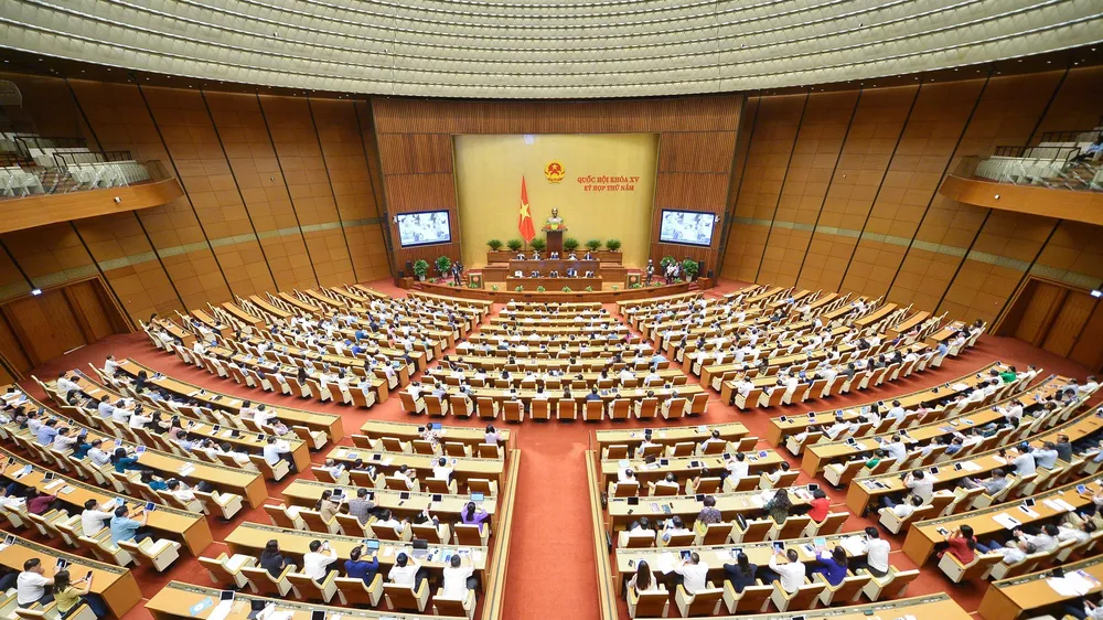 Quốc hội ngày 7-6. Ảnh: QUANG PHÚC