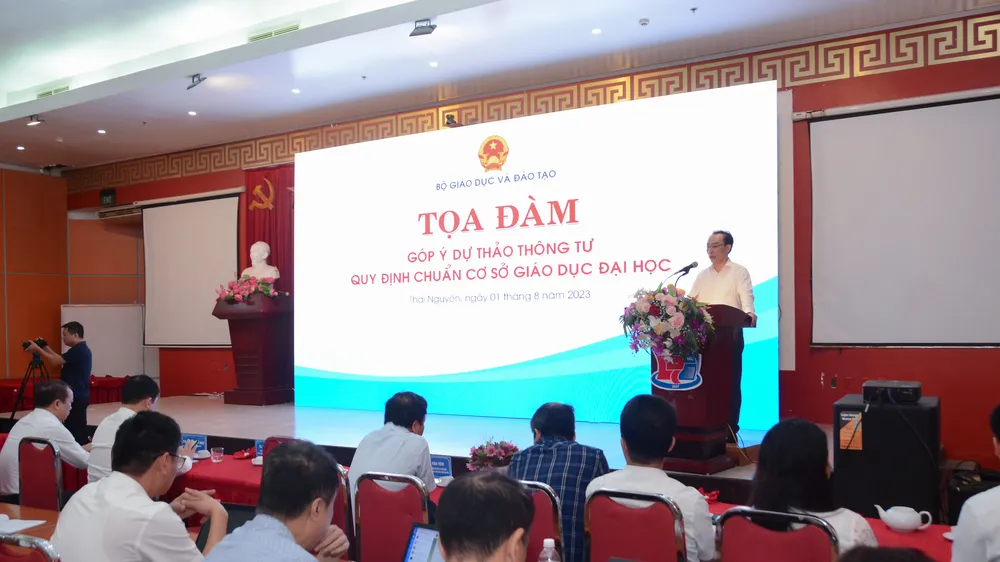 Tọa đàm về chuẩn cơ sở giáo dục đại học