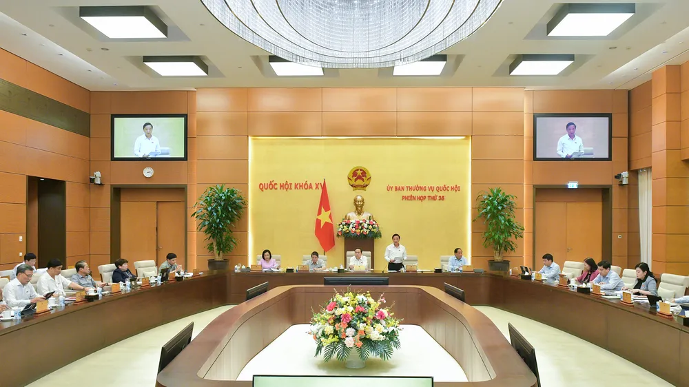 Toàn cảnh phiên họp chiều 22-8