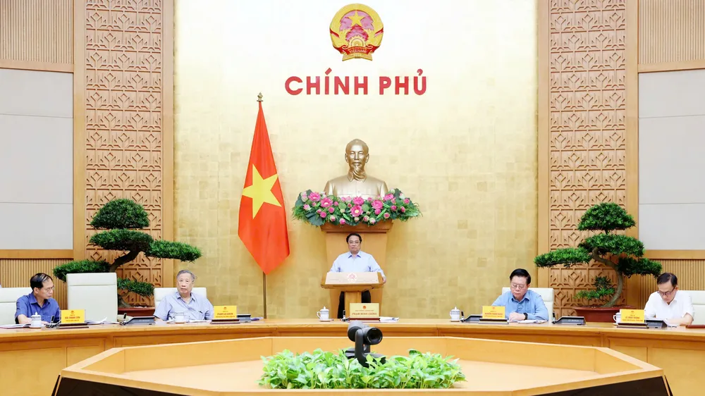 Thủ tướng Phạm Minh Chính chủ trì cuộc họp về phát triển bền vững kinh tế biển