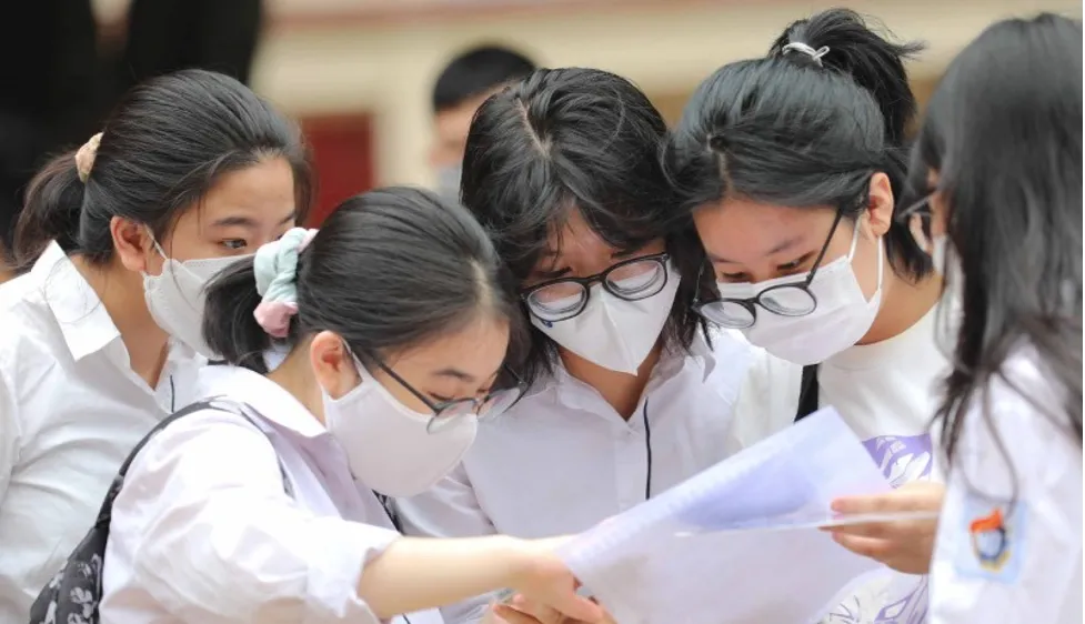 Thí sinh dự thi tốt nghiệp THPT năm 2024