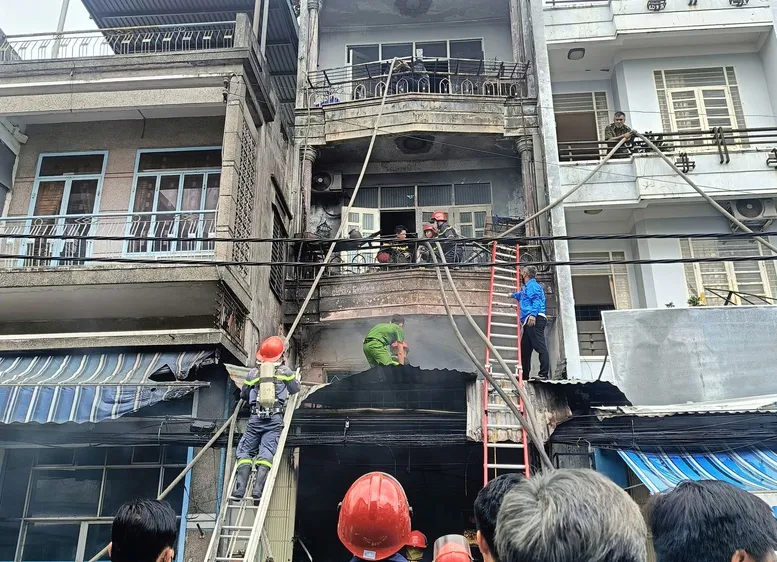Hiện trường vụ cháy