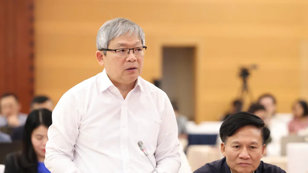 Thiếu tướng Hoàng Anh Tuyên, Người phát ngôn Bộ Công an. Ảnh: QUANG PHÚC
