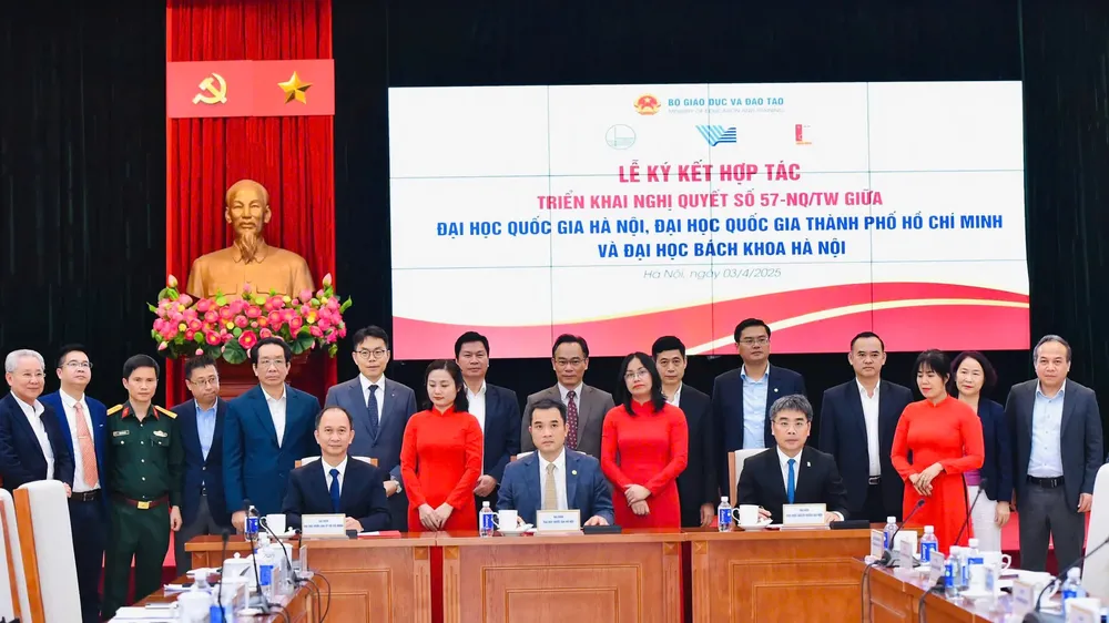3 đại học hàng đầu “bắt tay” hợp tác đào tạo, nghiên cứu, phát triển công nghệ chiến lược