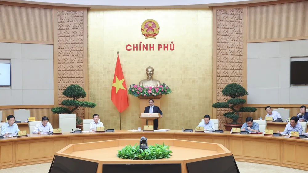 Thủ tướng Phạm Minh Chính chủ trì phiên họp Chính phủ chuyên đề pháp luật lần thứ 2 trong tháng 4, thảo luận nhiều nội dung quan trọng chuẩn bị trình Quốc hội