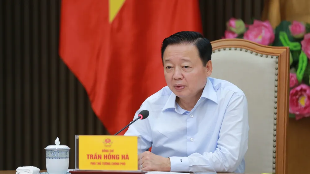 Phó Thủ tướng Trần Hồng Hà